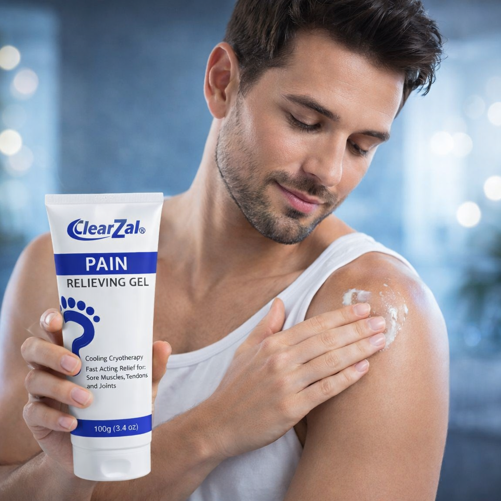 Clearzal Fast Acting: Refresca y alivia tensiones musculares rápidamente.